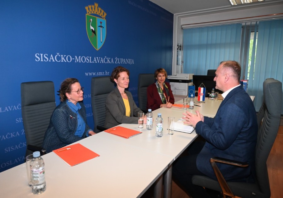 POSJET VELEPOSLANICE KRALJEVINE NIZOZEMSKE SISAČKO-MOSLAVAČKOJ ŽUPANIJI