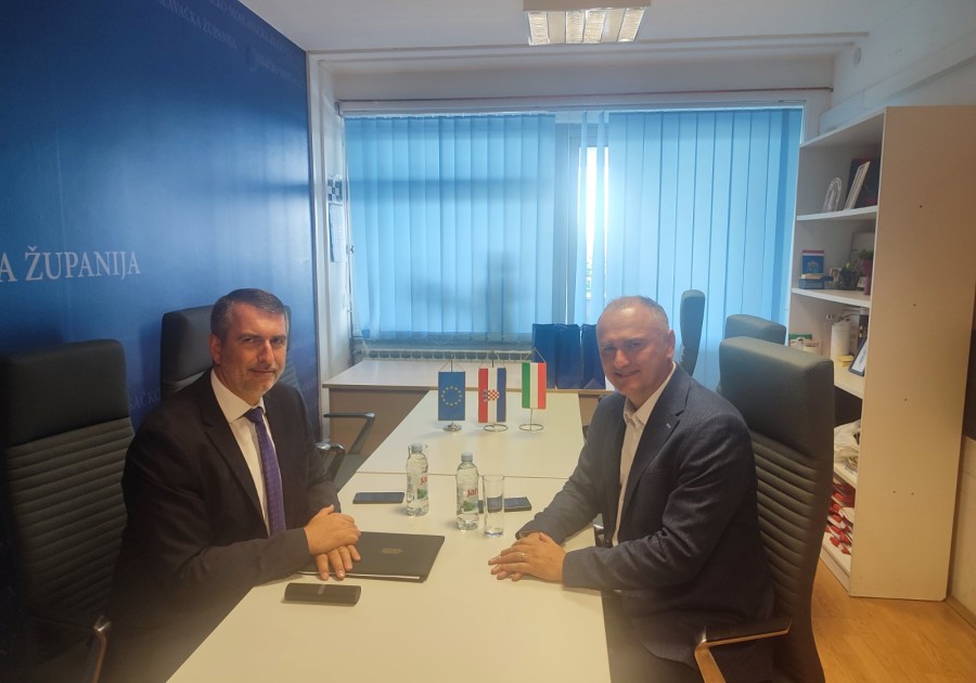 Posjet veleposlanika Republike Mađarske Sisačko-moslavačkoj županiji