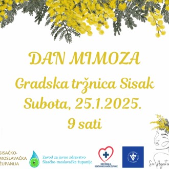 Dan mimoza u Sisku