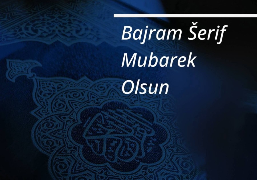 Bajramska čestitka građanima islamske vjeroispovijesti