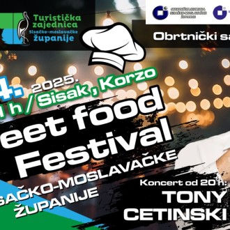 NAJAVLJEN 5. STREET FOOD FESTIVAL I OBRTNIČKI SAJAM OVE NEDJELJE U SISKU