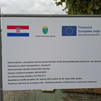 ENERGETSKE OBNOVE ZGRADA U NPB DR. IVAN BARBOT POPOVAČA 