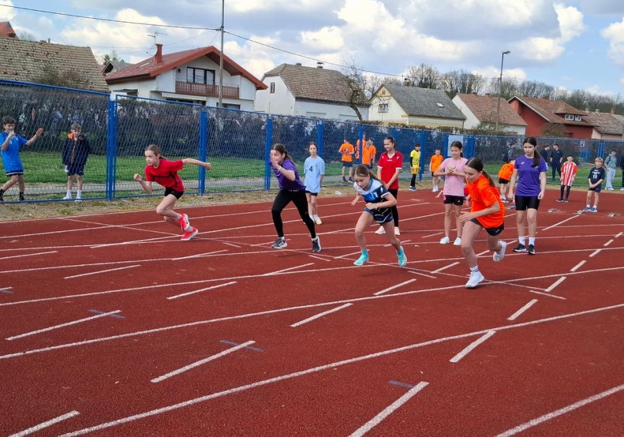 ŽUPANIJSKO NATJECANJE U ATLETICI U KUTINI