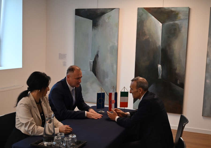 POSJET TALIJANSKOG VELEPOSLANIKA SISAČKO-MOSLAVAČKOJ ŽUPANIJI 