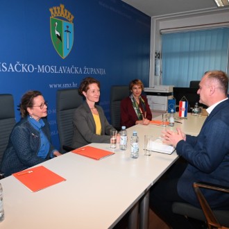 POSJET VELEPOSLANICE KRALJEVINE NIZOZEMSKE SISAČKO-MOSLAVAČKOJ ŽUPANIJI 