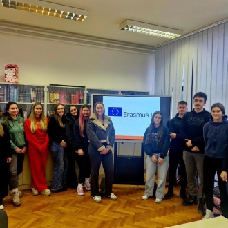 SREDNJOŠKOLCI TINA UJEVIĆA SUDIONICI ERASMUS + MOBILNOSTI