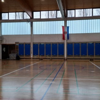 NOVI SJAJ SPORTSKE DVORANE SREDNJE ŠKOLE TINA UJEVIĆA KUTINA
