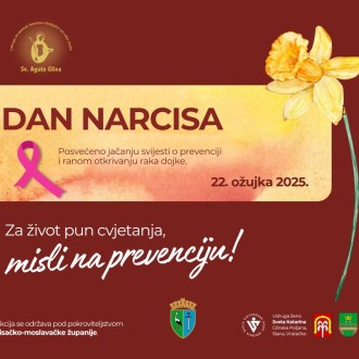 Podržite Dan narcisa posvećen prevenciji i ranom otkrivanju raka dojke