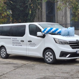 POMOĆ ŽUPANIJE U NABAVI KOMBI VOZILA ZA UDRUGU OSI KUTINA