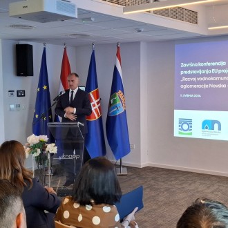 Završna konferencija projekta „Razvoj vodnokomunalne infrastrukture aglomeracije Novska“