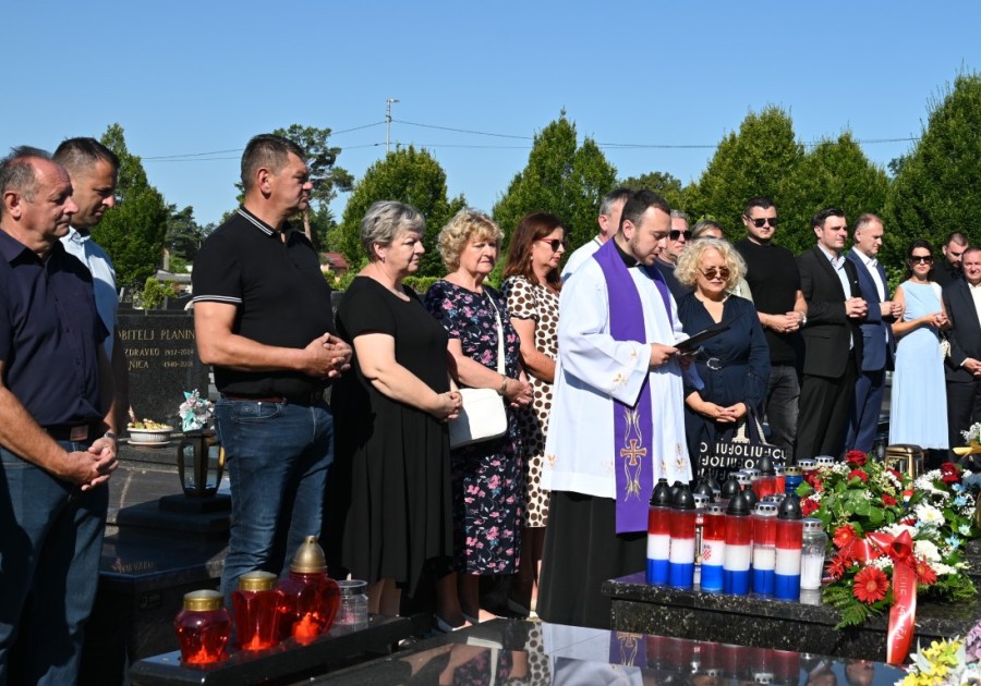 Obilježena godišnjica smrti prvog župana Sisačko-moslavačke županije Đure Brodarca
